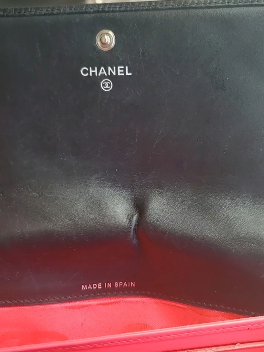 CHANEL Cambon Black Quilted Leather Wallet Clutch - Picture 2 of 13